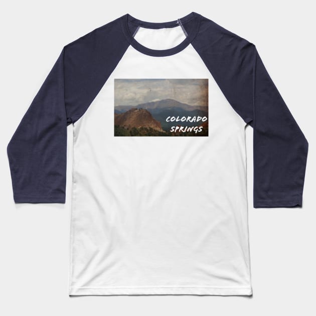 Pike's Peak Baseball T-Shirt by TheRambler